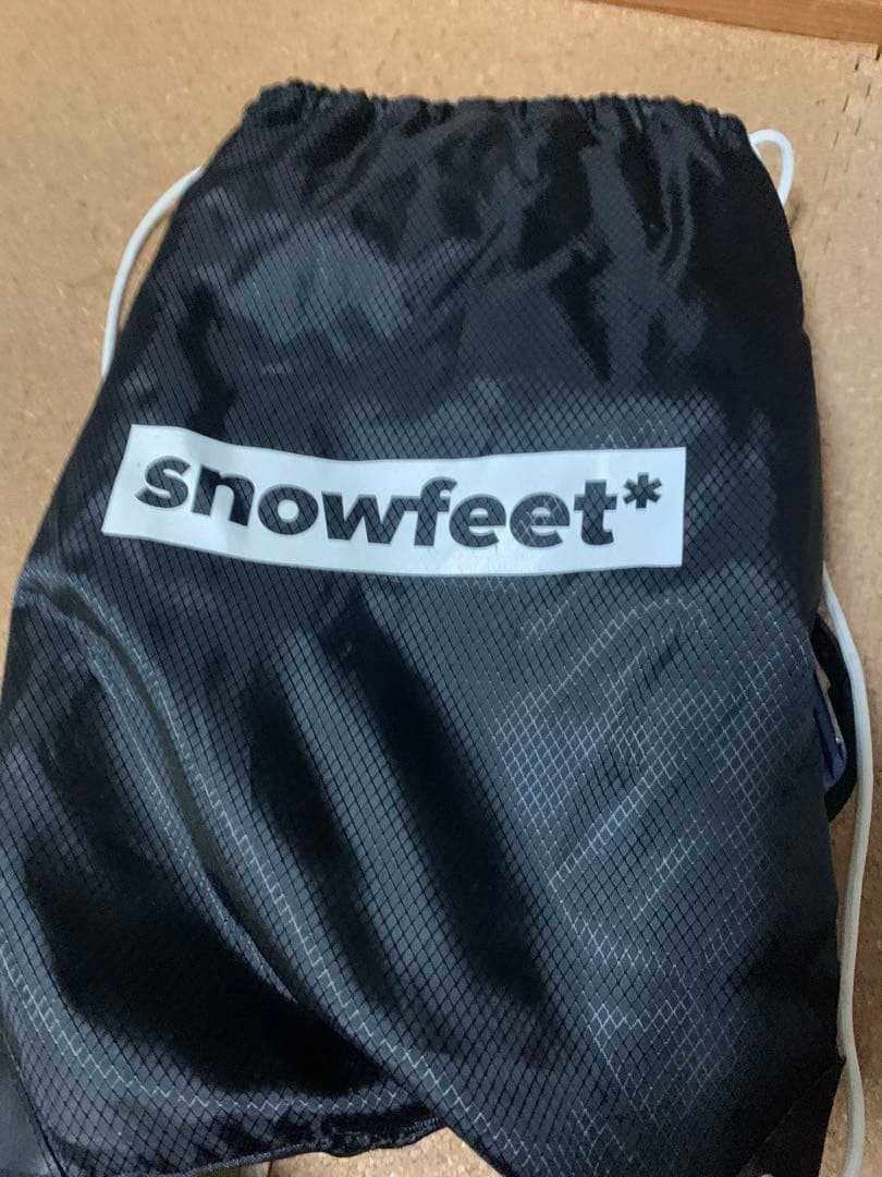 feet スノーフィート 青/黒