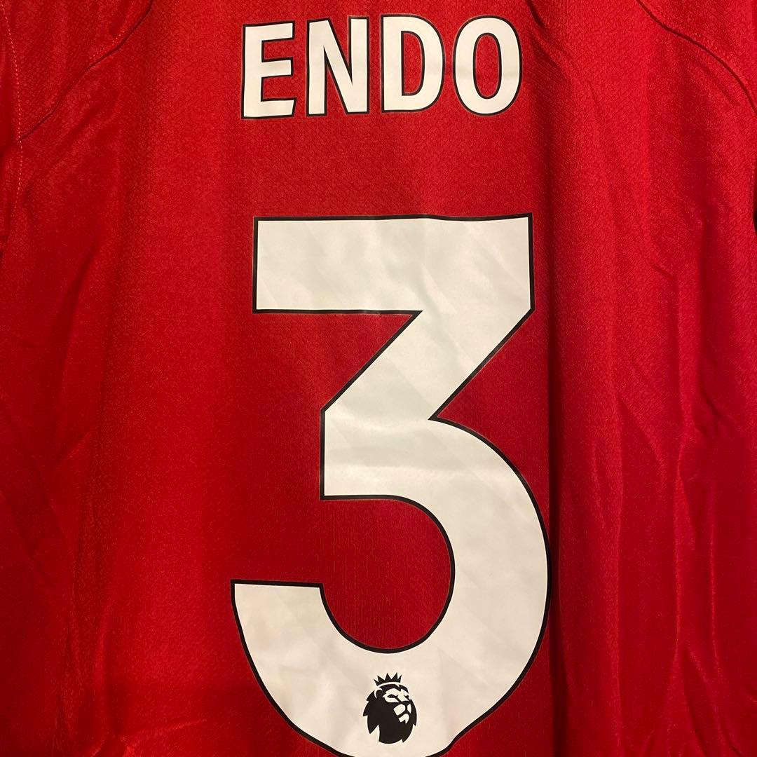 遠藤 航　ENDO　リバプール　23/24　 ホーム　リーグ仕様