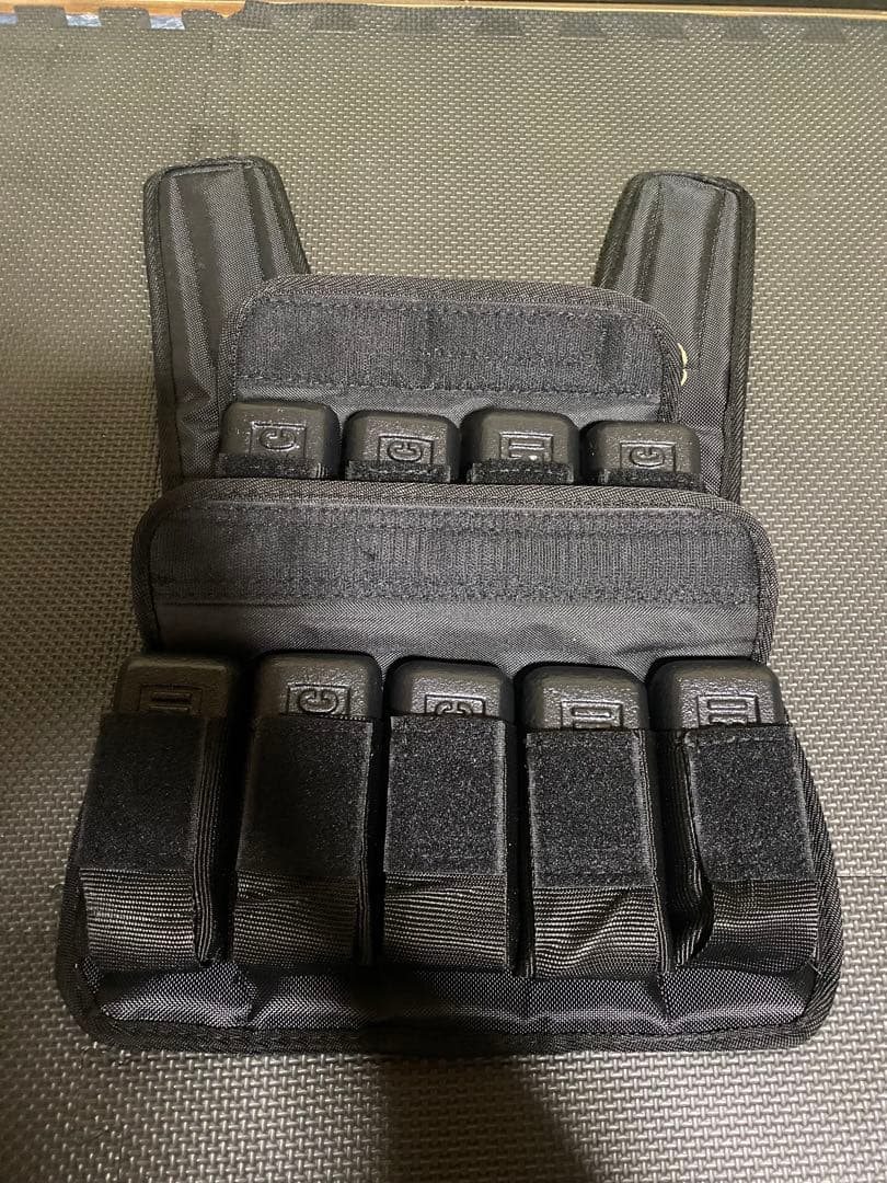 【美品】アイロテック NEWブロックウエイトベスト57ポンド(約26KG)