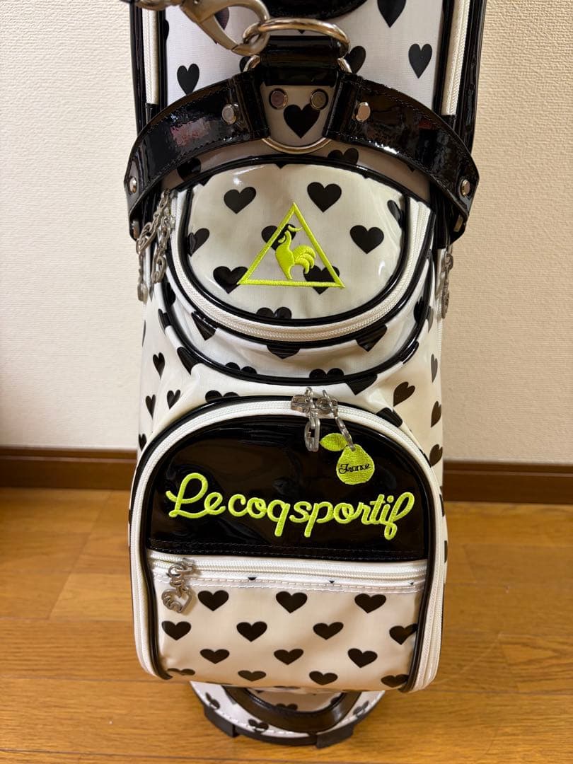 Le coq sportif ハート柄キャディバッグ