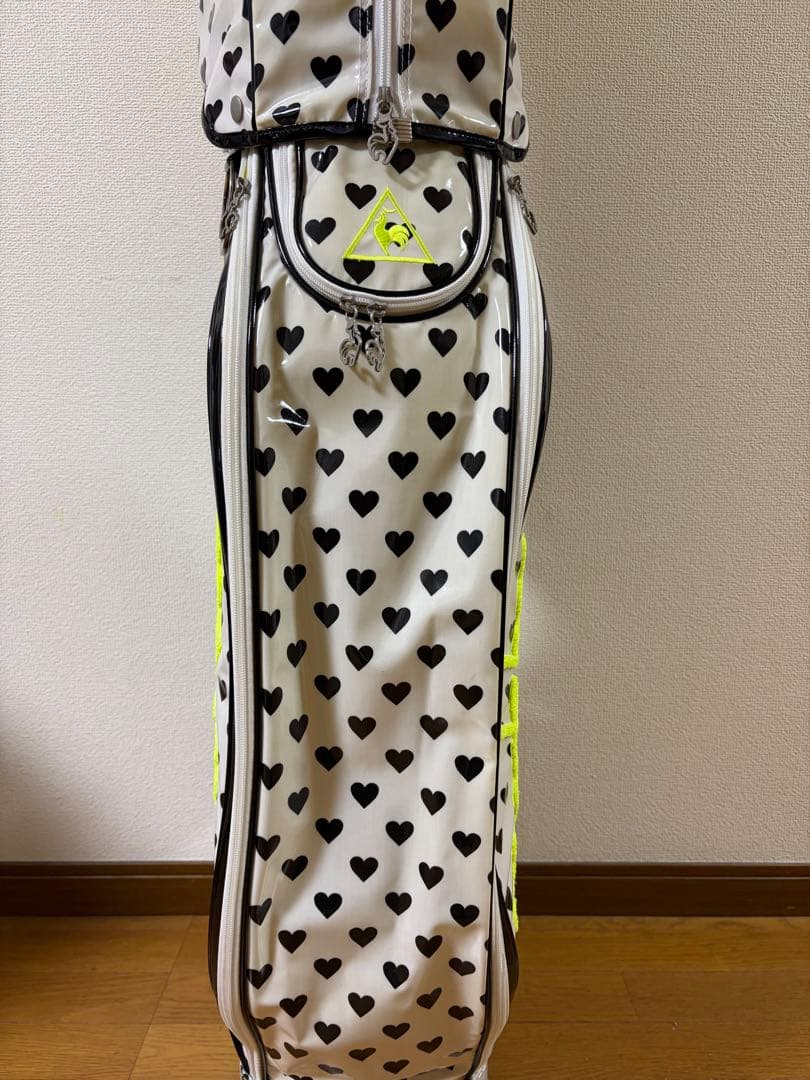 Le coq sportif ハート柄キャディバッグ