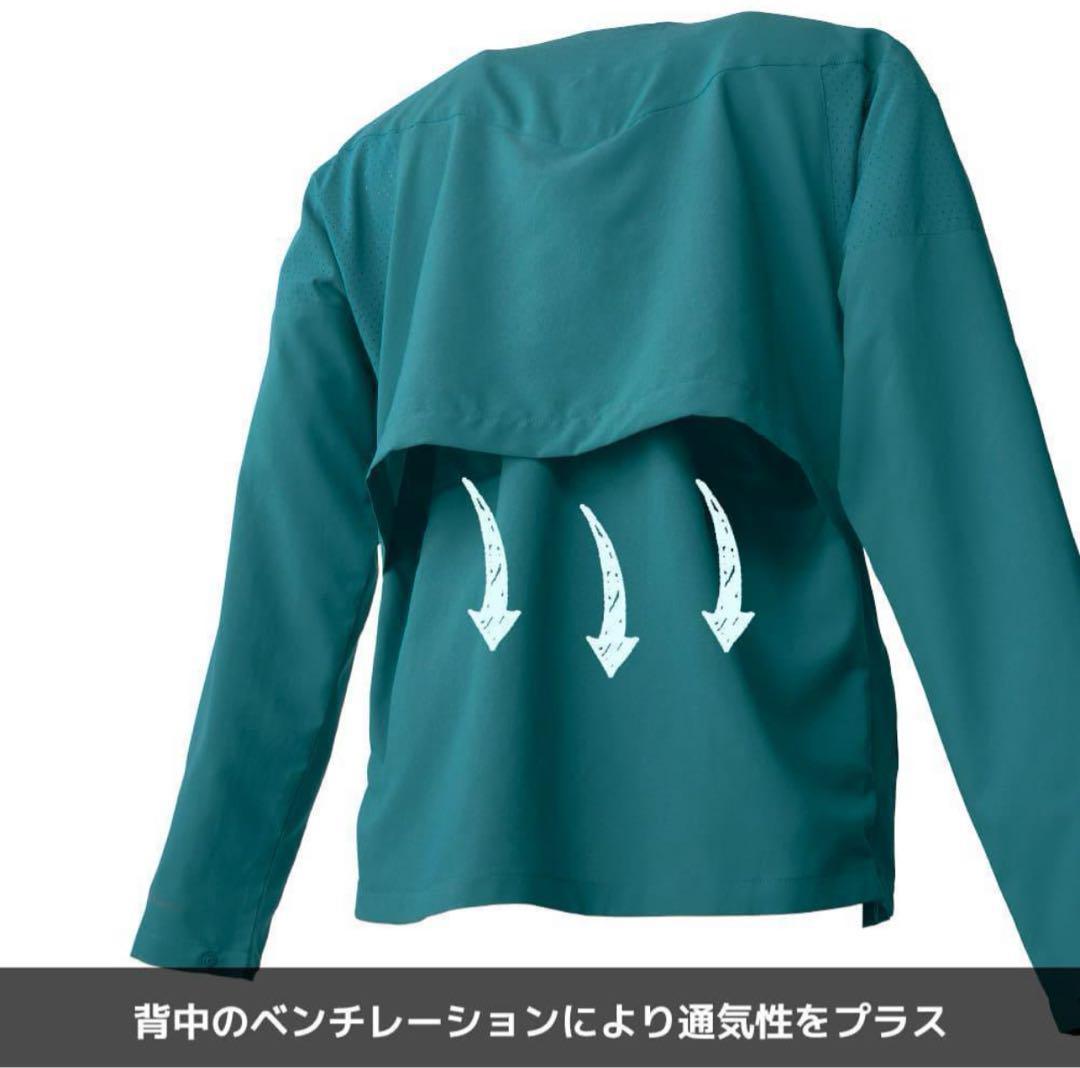 【新品未使用】ワークマン エックスシェルター 暑熱 フーディー L ブラック