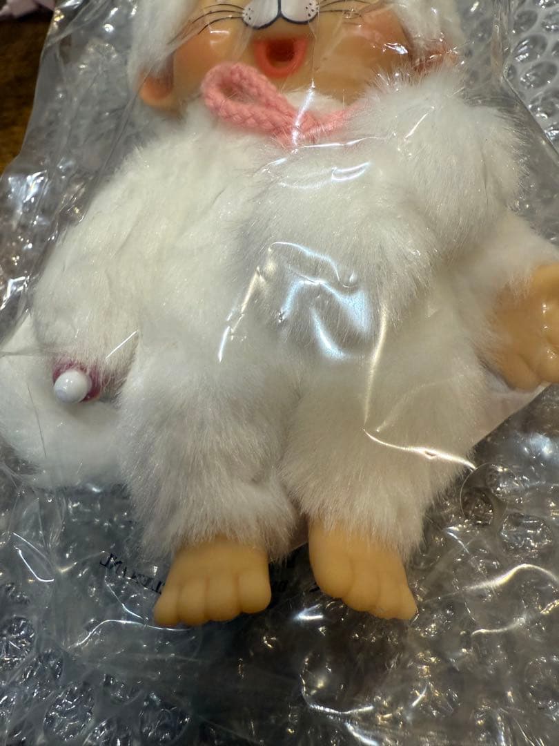 レア◇ EU限定 モンチッチ white cat ネコ 白いネコ 日本未発売