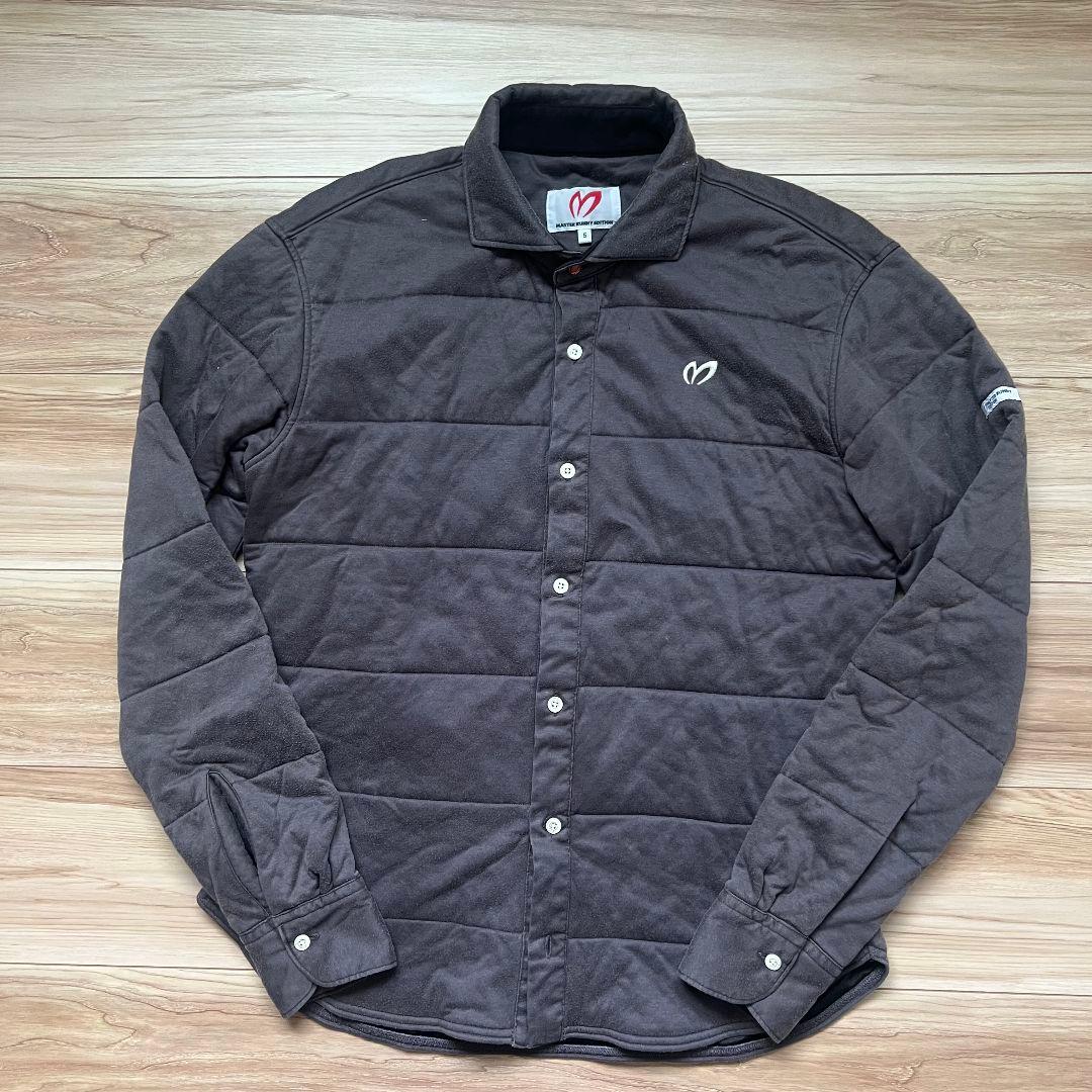 PEARLY GATES パーリーゲイツ　中綿入り　シャツ　ジャケット　メンズ