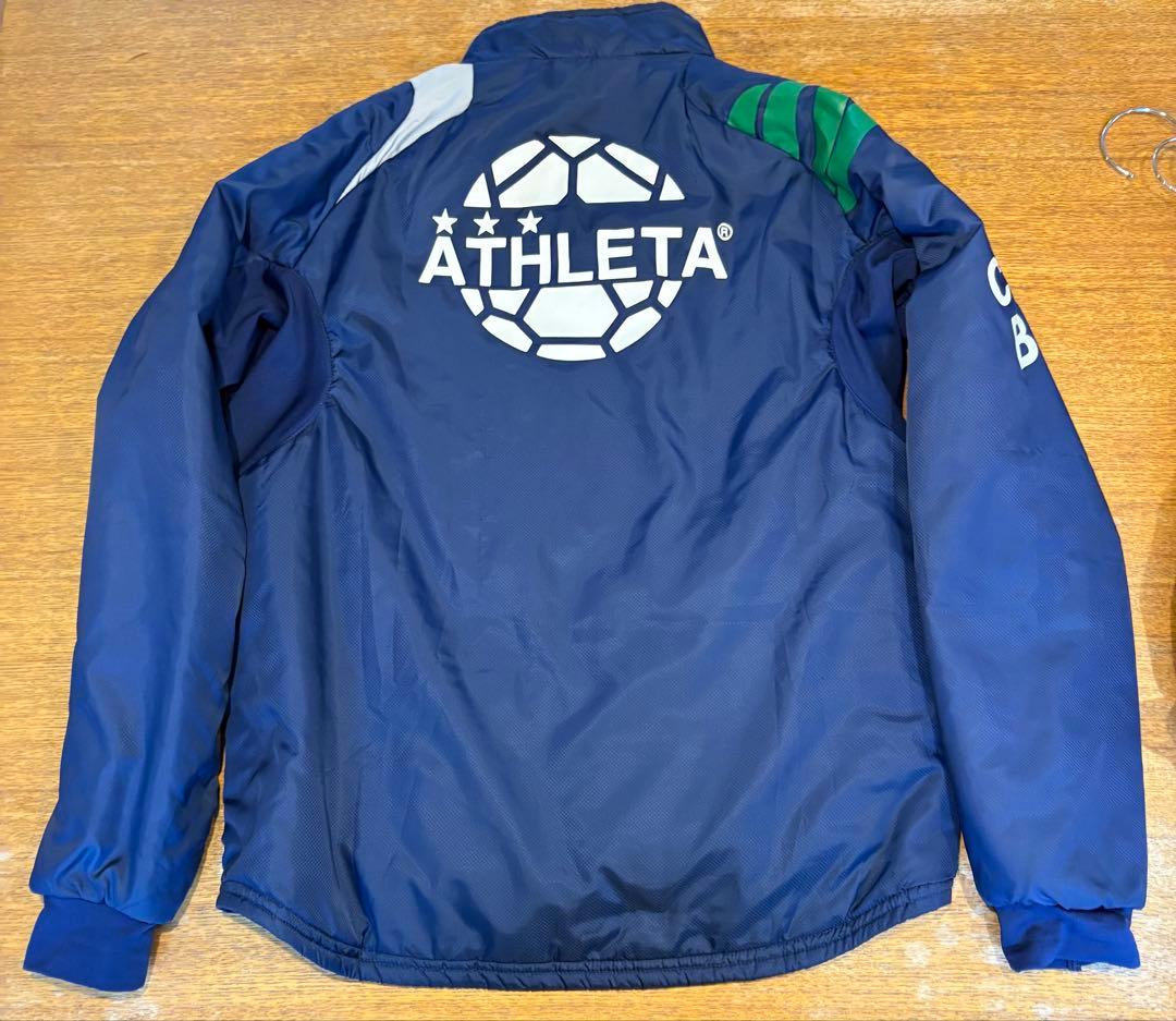 ATHLETA ウィンドブレーカー ネイビー上下セット❗️アスレタ