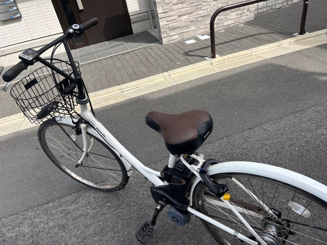 Panasonic 電動アシスト自転車 26インチ ホワイト