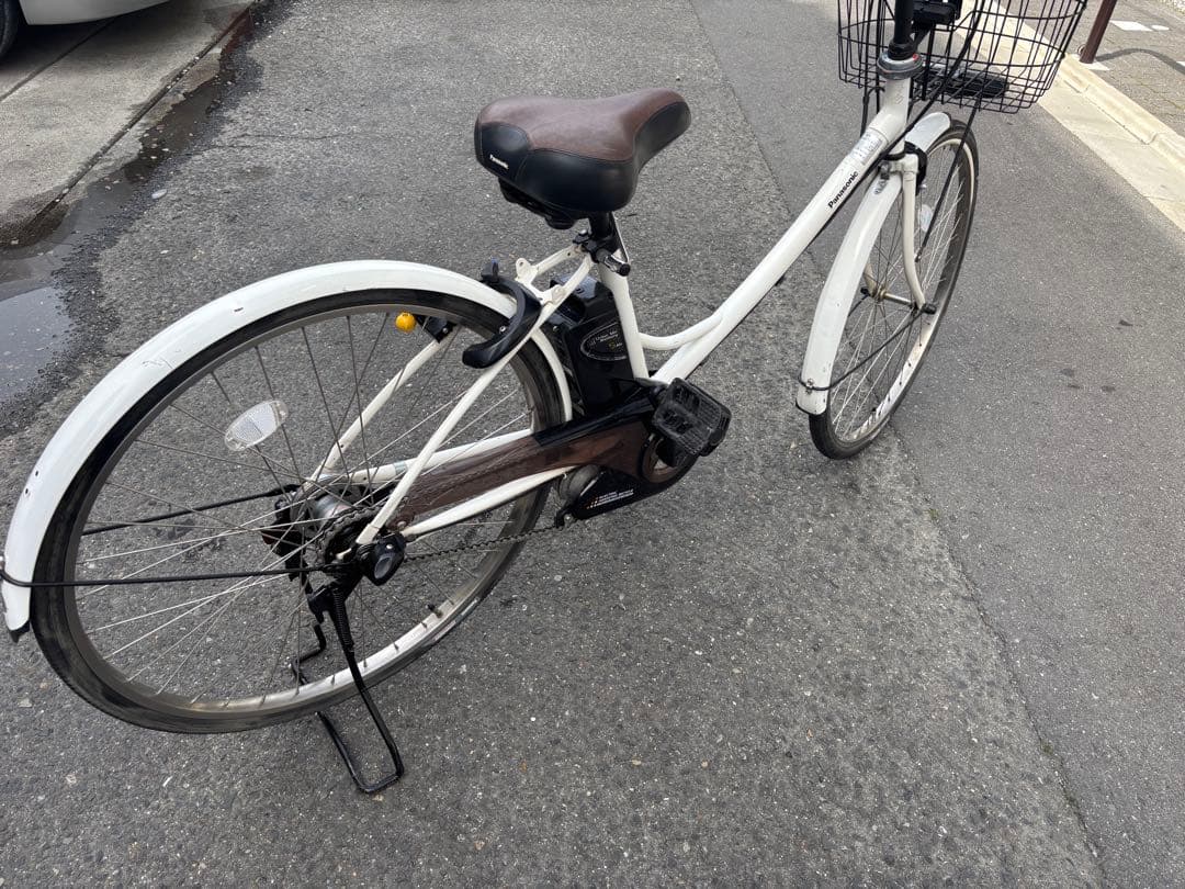 Panasonic 電動アシスト自転車 26インチ ホワイト