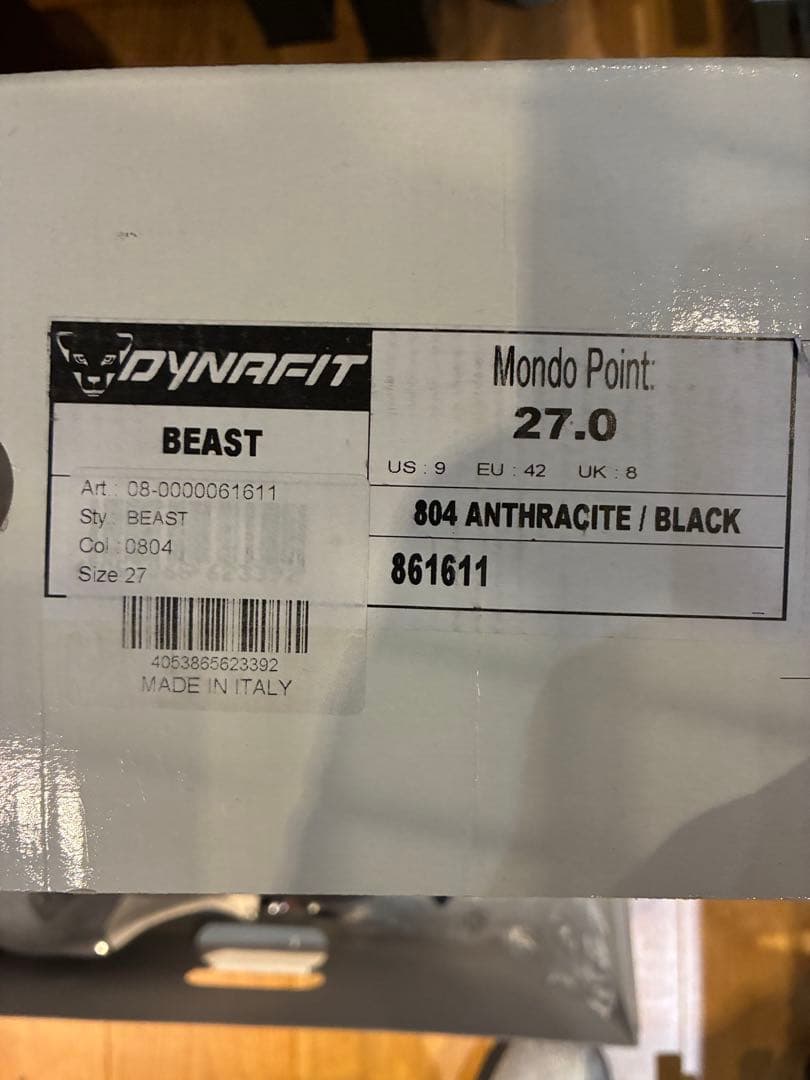 DYNAFIT ディナフィット　beast 27.0 美品