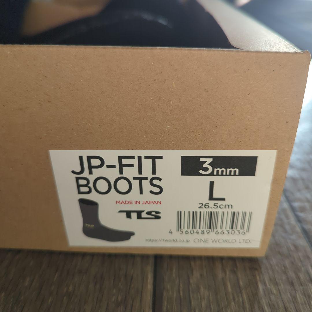 サーフィンブーツ　TLS JP-FIT BOOTS 3mm Lサイズ