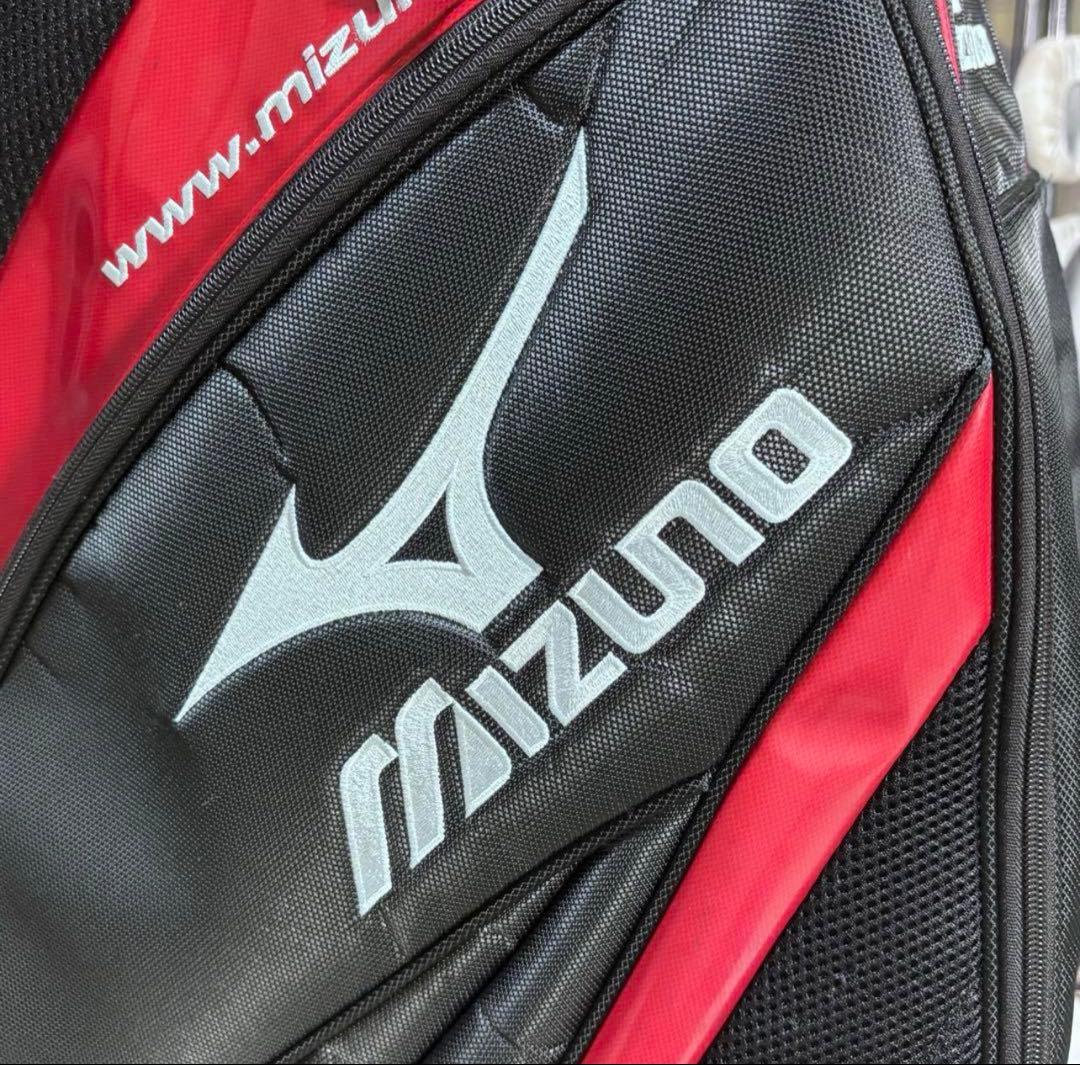 Mizuno ゴルフバッグ 黒/赤