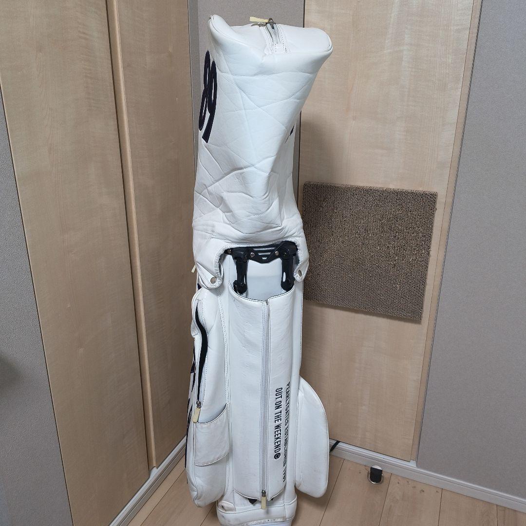 人気モデル★パーリーゲイツ キャディバッグ ニコちゃん ホワイト PG