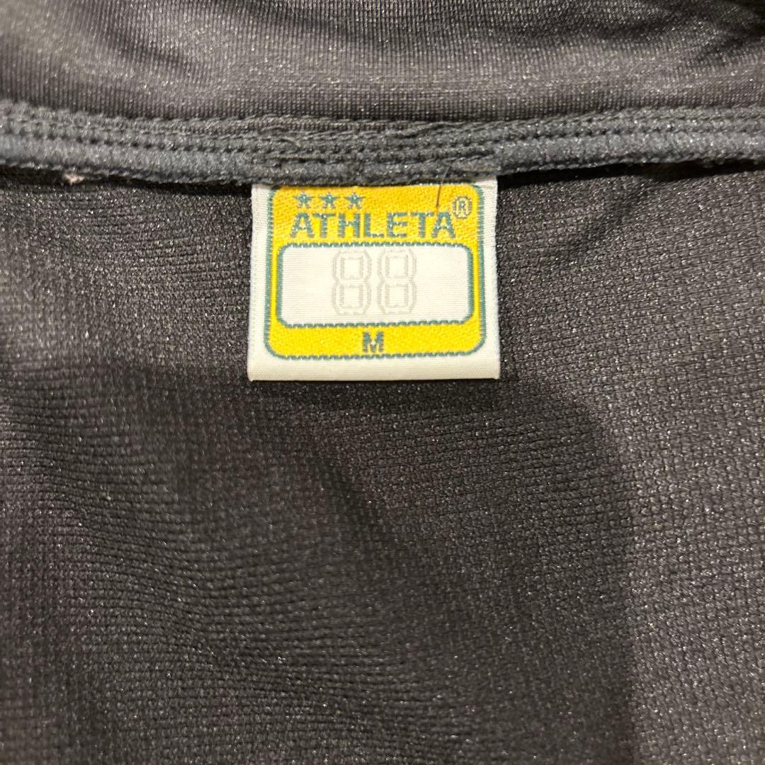 極美品ATHLETA ブラック ジャージ上下セットアップ Mサイズ