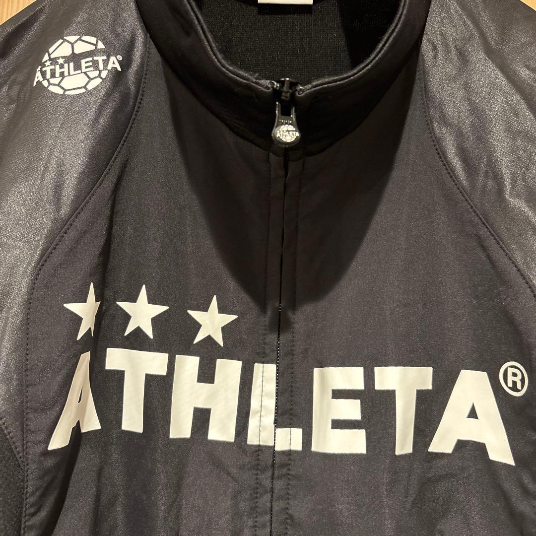 極美品ATHLETA ブラック ジャージ上下セットアップ Mサイズ