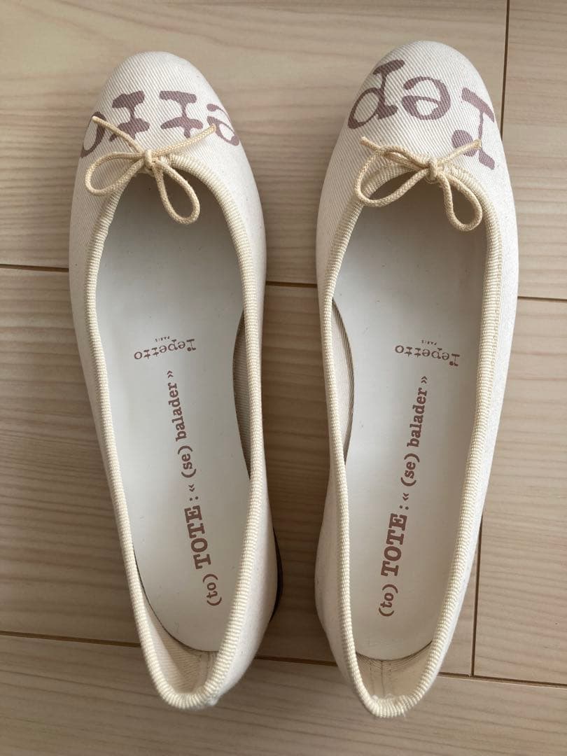 repetto バレーシューズ 記念モデル トートバッグ付き