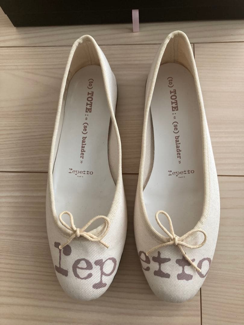 repetto バレーシューズ 記念モデル トートバッグ付き