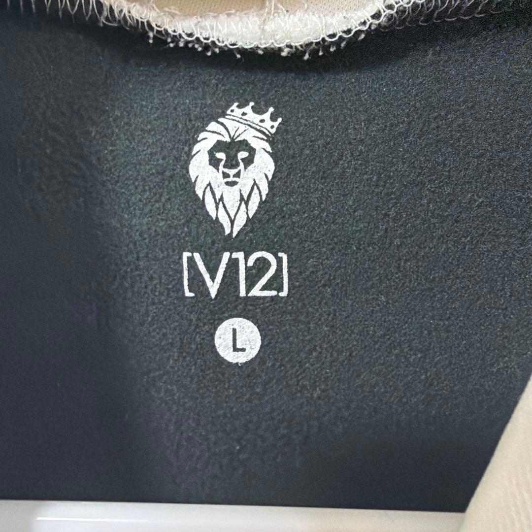V12 長袖　モックネック　ゴルフウェア　VTWELVE