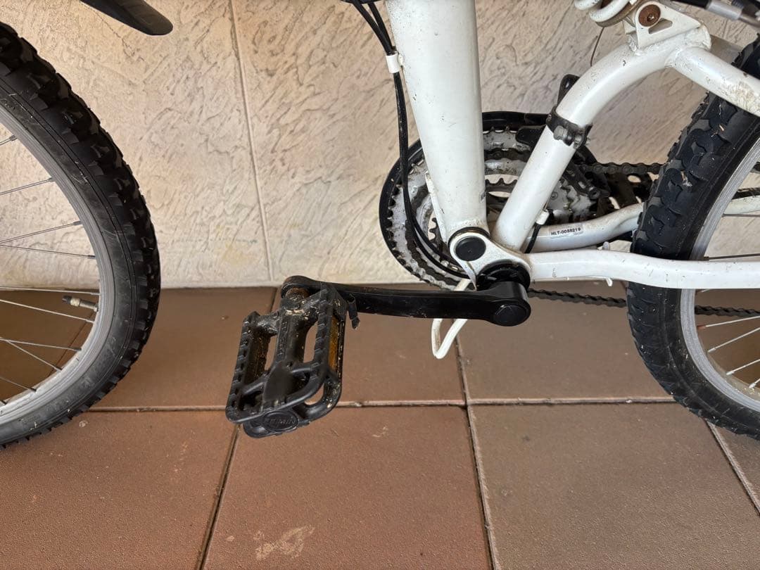 RAY 折りたたみ自転車 ホワイト 26インチ