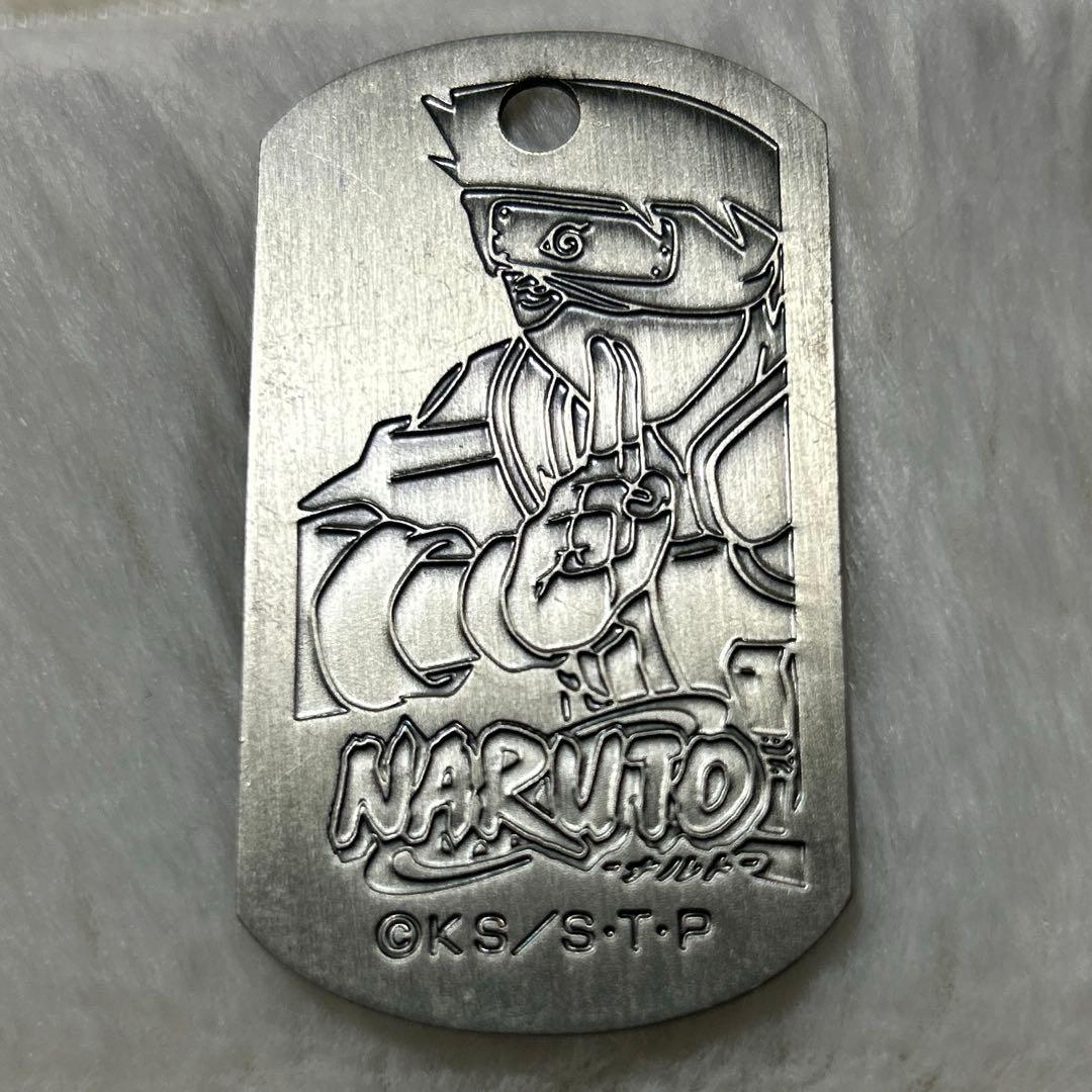 激レア　NARUTO レトロ　はたけカカシ 写輪眼　ドッグタグ　ネックレス