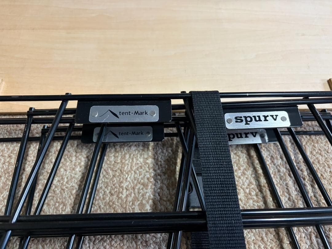 フィールドラック SPURV ワークラック×２セット＋木製天板＋収納トート