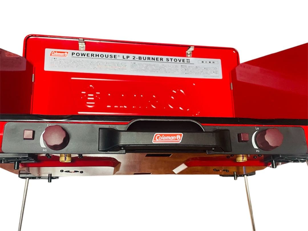 美品 Coleman パワーハウスLP ツーバーナーストーブII