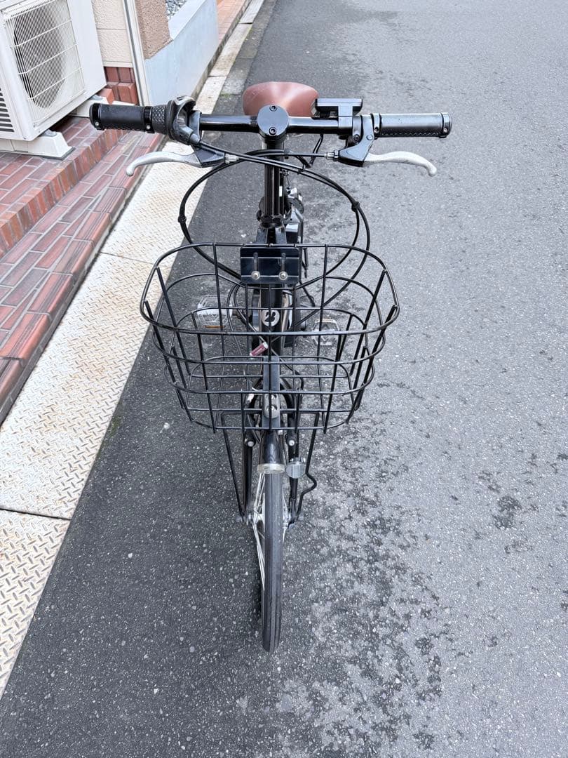 大阪府　ブリヂストン　リアルストリーム 電動アシスト自転車 ブラック