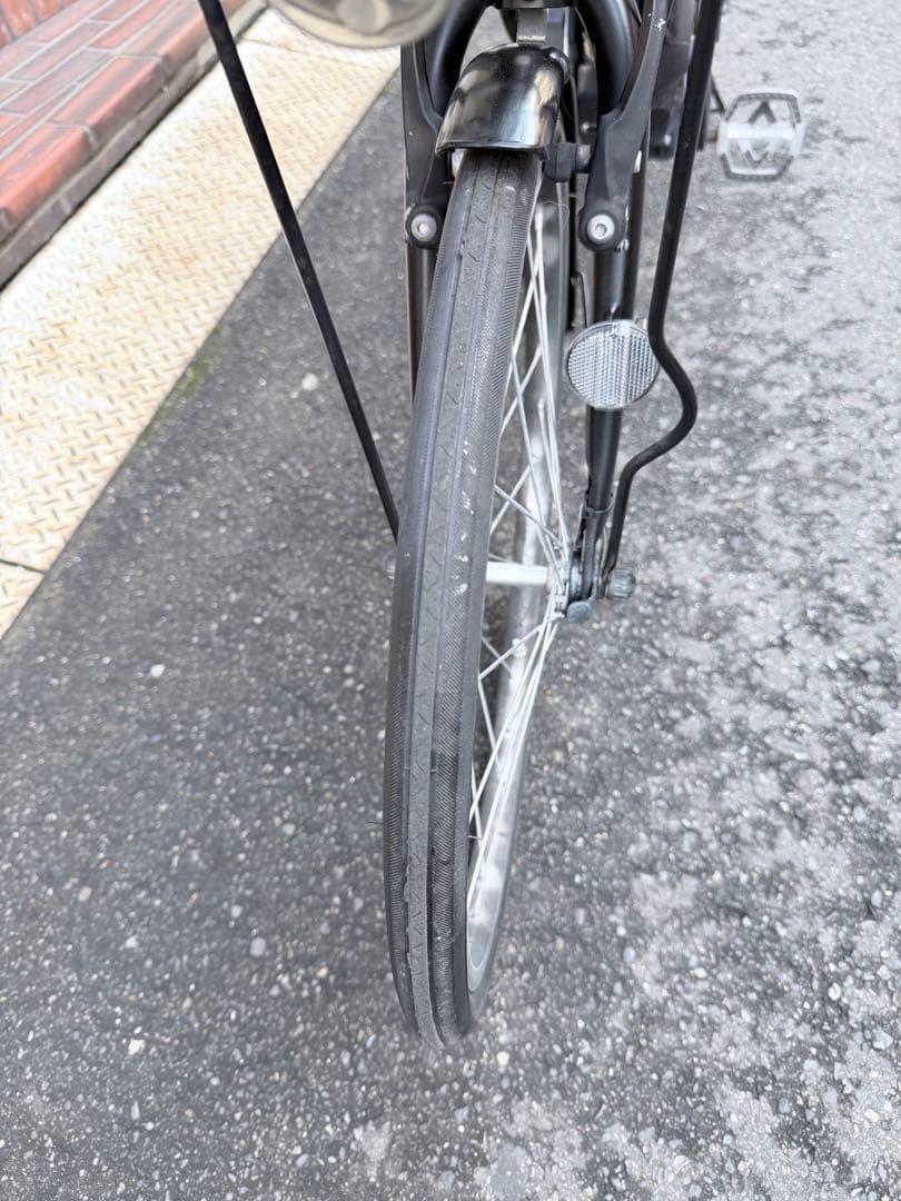 大阪府　ブリヂストン　リアルストリーム 電動アシスト自転車 ブラック