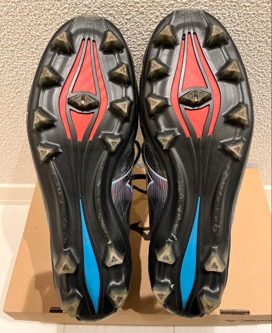 ミズノアルファJAPAN 25cm ブラック