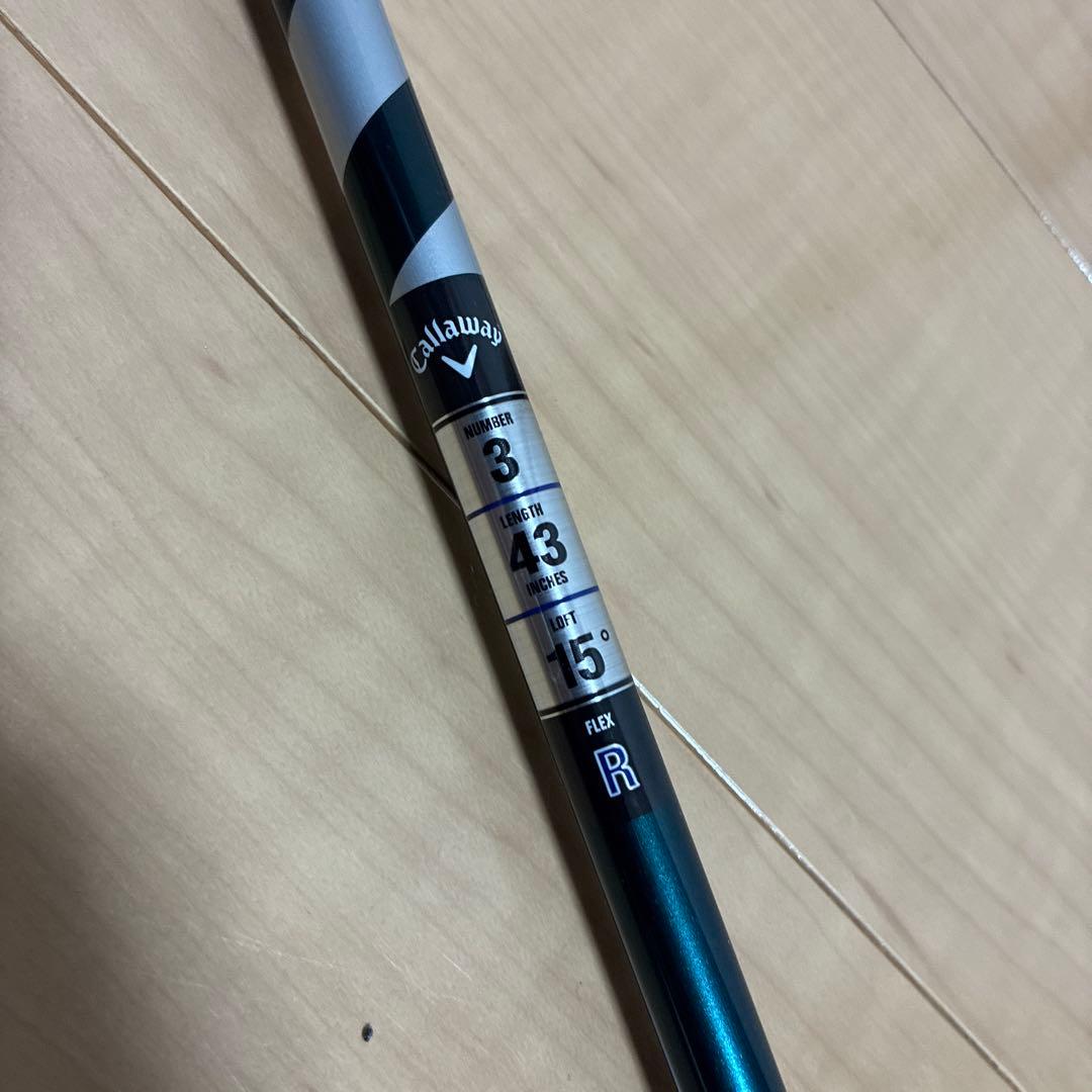 (新品)Fujikura VENTUS シャフト/キャロウェイスリーブ付き3W用