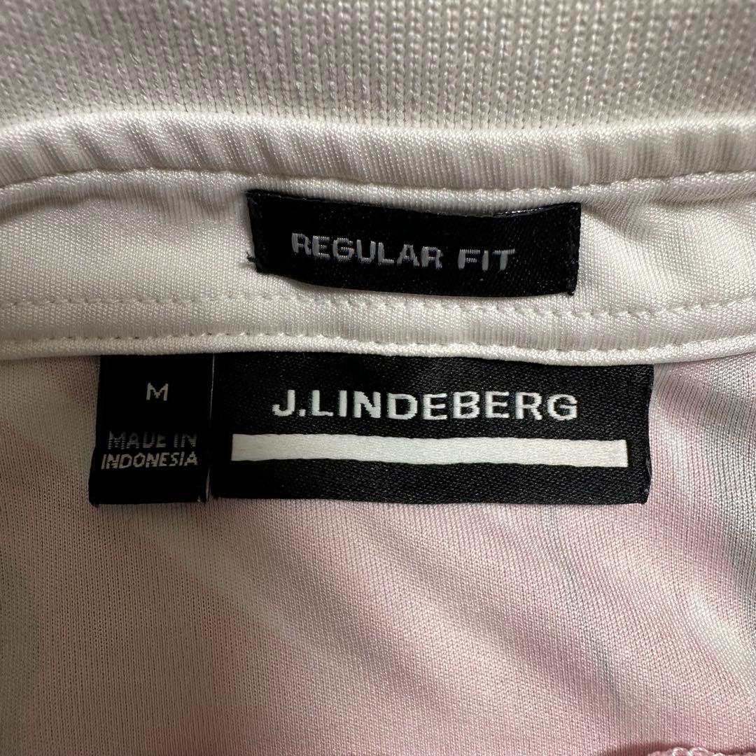 【J.LINDEBERG】 ジェイリンドバーグ ポロシャツ ボタニカル ゴルフ