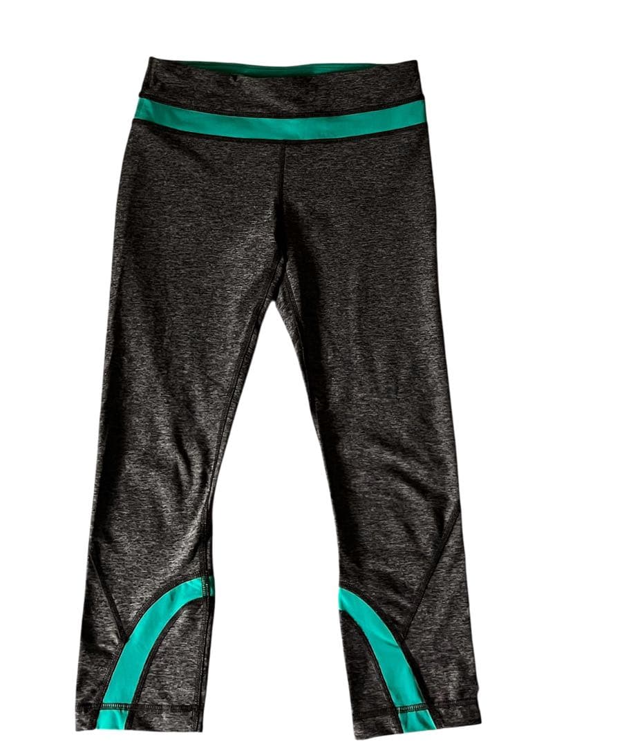 lululemon ヨガウェア セットアップ サイズ4 グリーン系