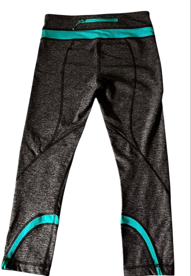 lululemon ヨガウェア セットアップ サイズ4 グリーン系