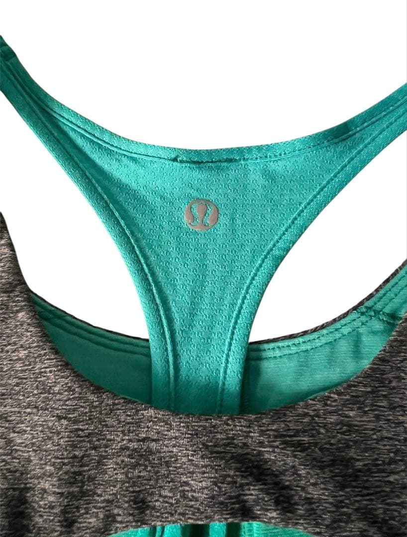 lululemon ヨガウェア セットアップ サイズ4 グリーン系