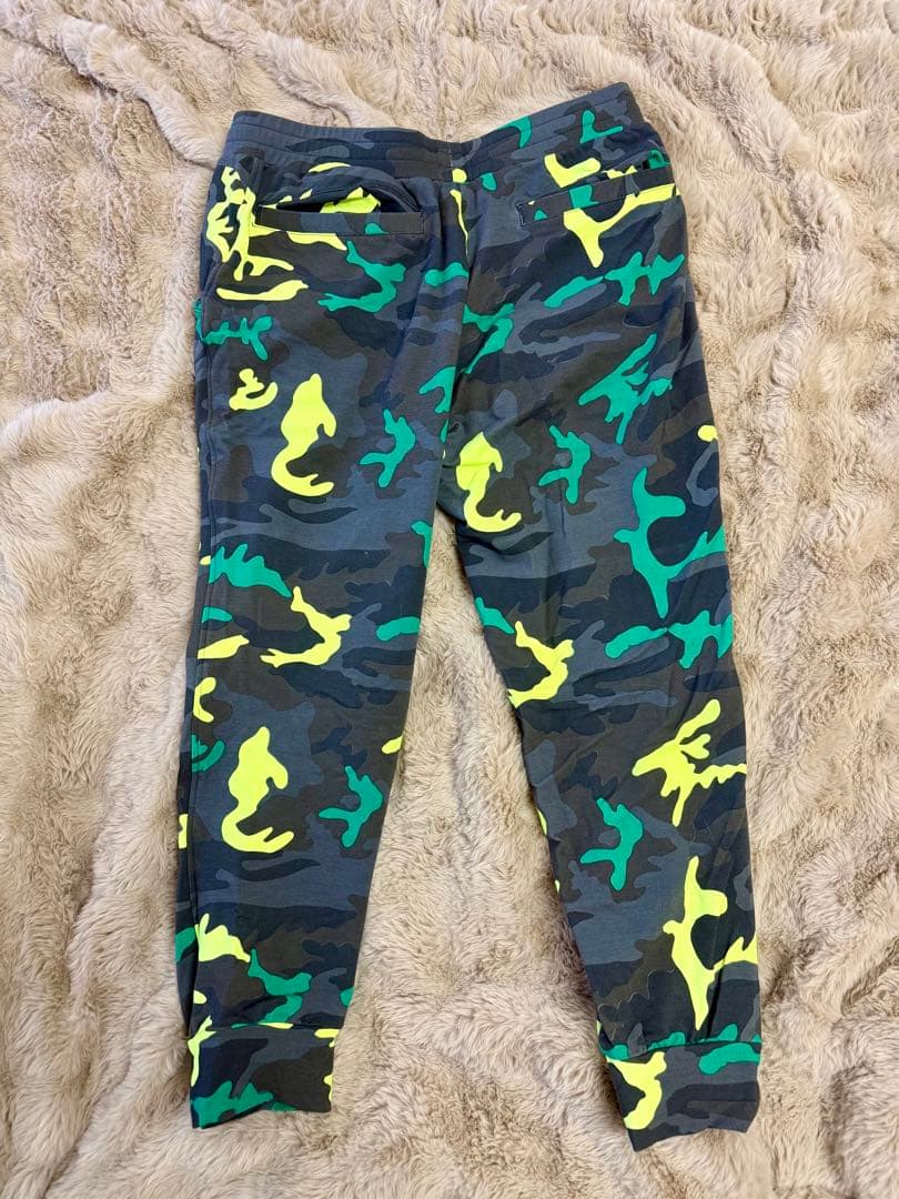 【3点SET】FCRBxNIKEコラボ カモフラージュセットアップS