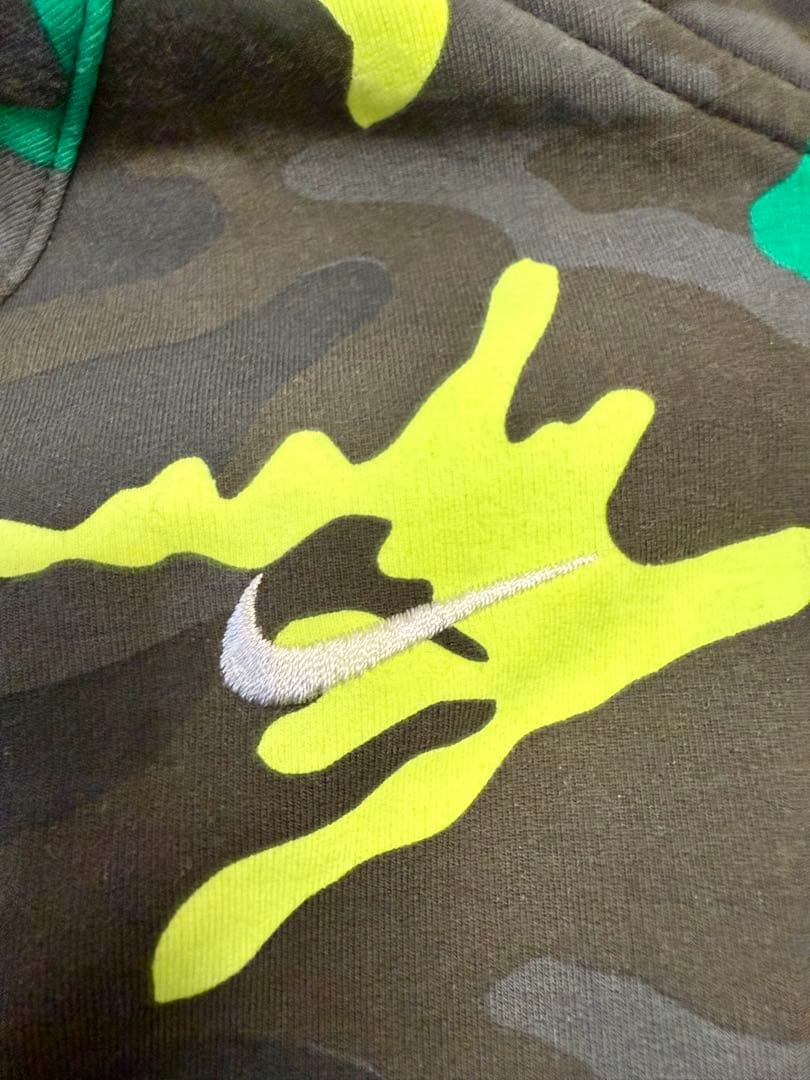 【3点SET】FCRBxNIKEコラボ カモフラージュセットアップS