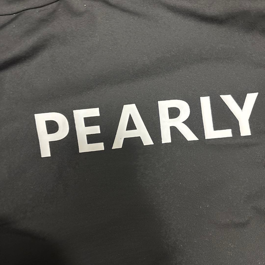 PEARLY GATES 黒モックネックシャツ XL〜2XL 着画有 size7