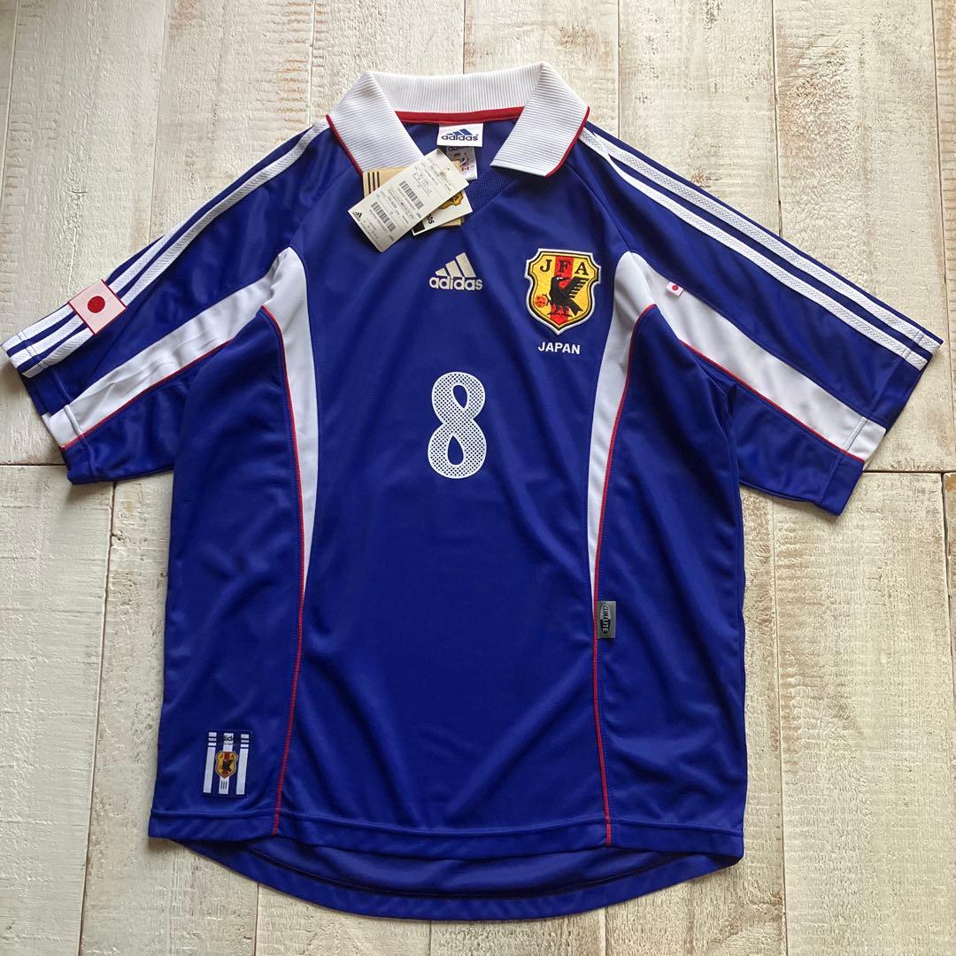 アディダス サッカー日本代表 中田英寿 8 ユニフォーム vintage 99年