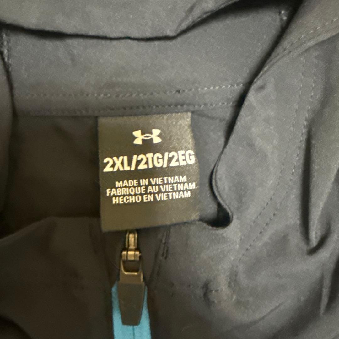 アンダーアーマー セットアップ　上下　薄手　ブラック　黒　大きいサイズ　2XL