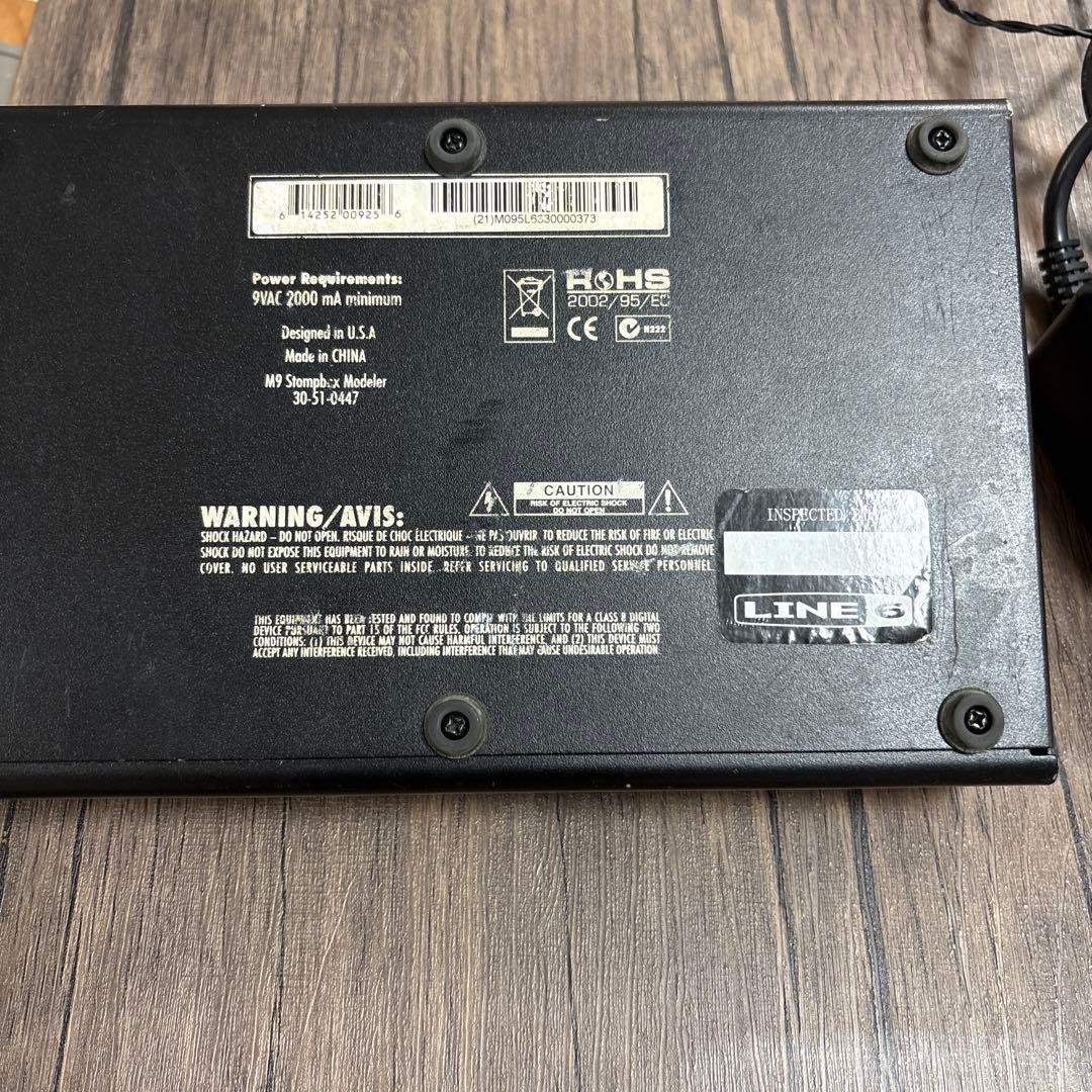LINE6 M9 Stomp Box Modeler 中古品