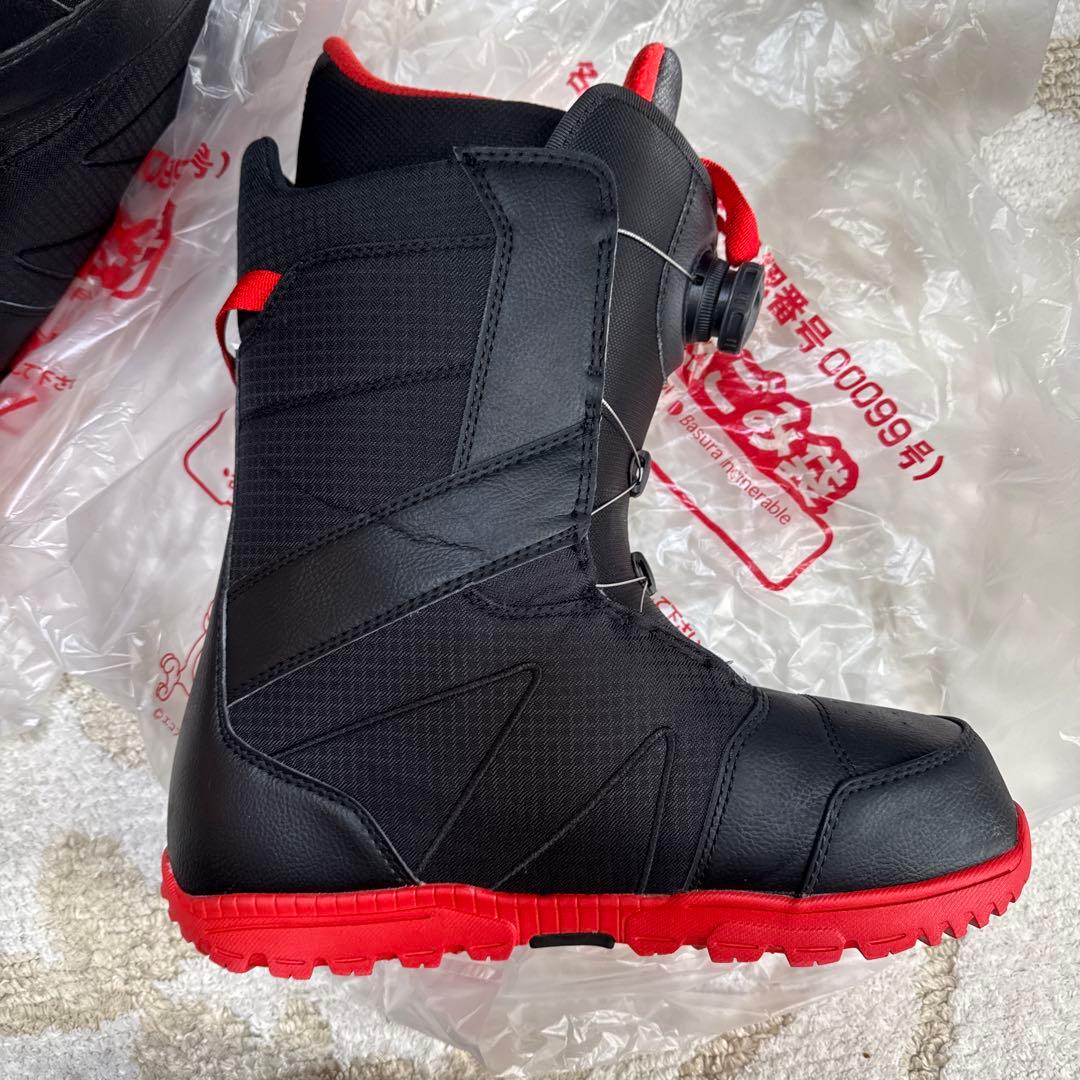 BURTON/バートン ハイライン ボア BOA 28.5 ブラック×レッド