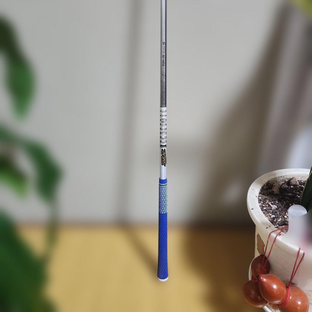 ツアー AD TP-5 S 5W用 スリーブ、グリップ付きシャフト単品
