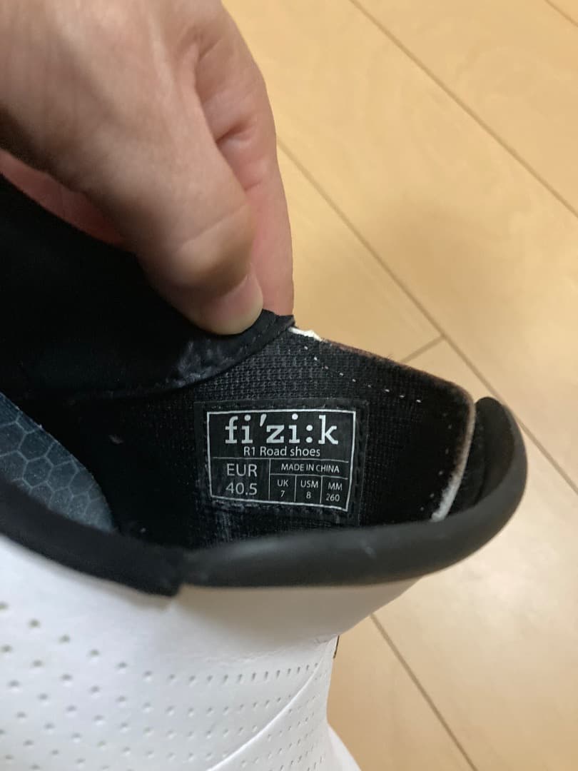 fizik R1 Road Shoes 26ｃｍ ホワイト