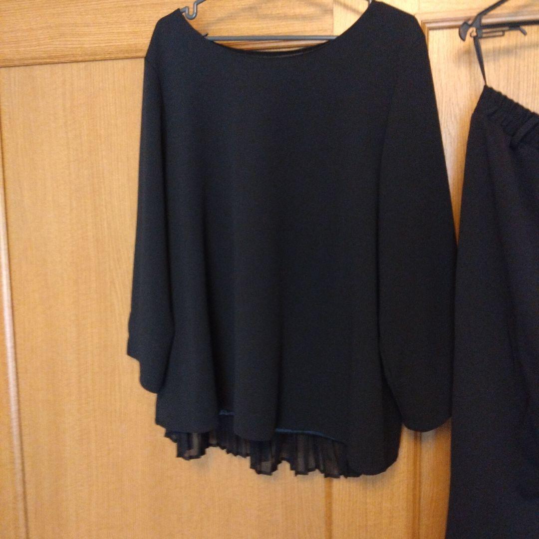 フォーマルセットアップ　パンツ　黒