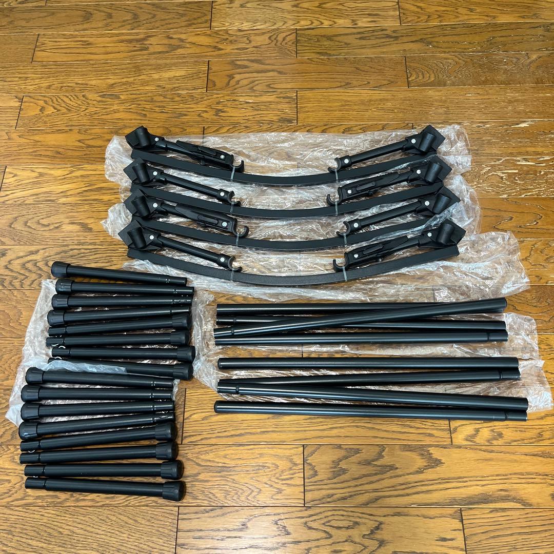 Pasinaz フォールディングコット (ワイド) ブラック
