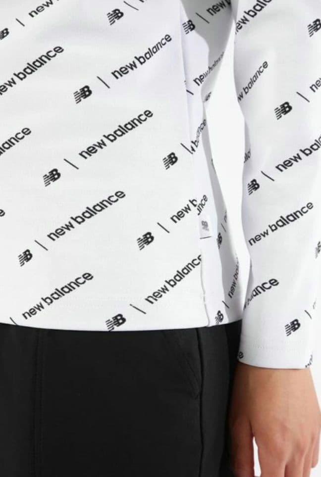 New balance Golf レディース バイアスロゴ 長袖 ボトルネック