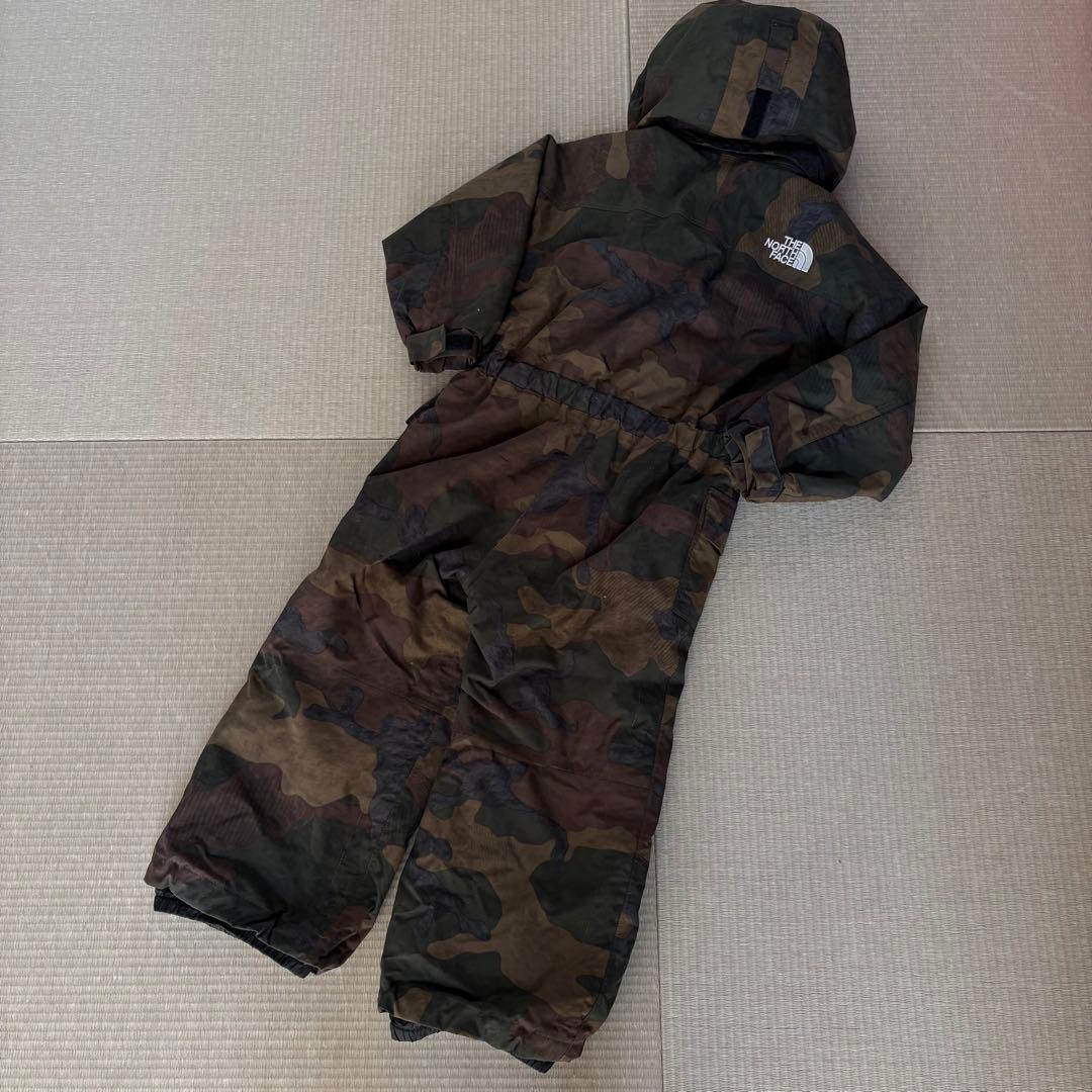 THE NORTH FACE 迷彩 ジャンプスーツ スノーウェア