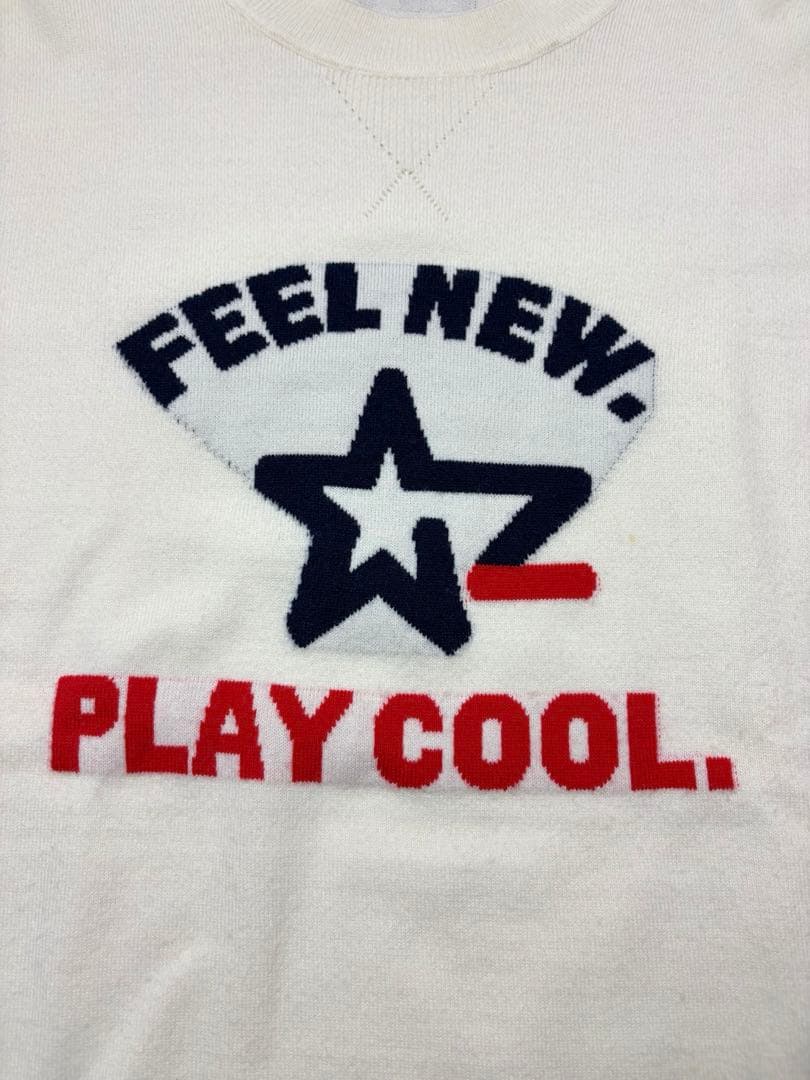 極美品✨　PING ゴルフ　ホワイト セーター　ニット　SIZE XL LL