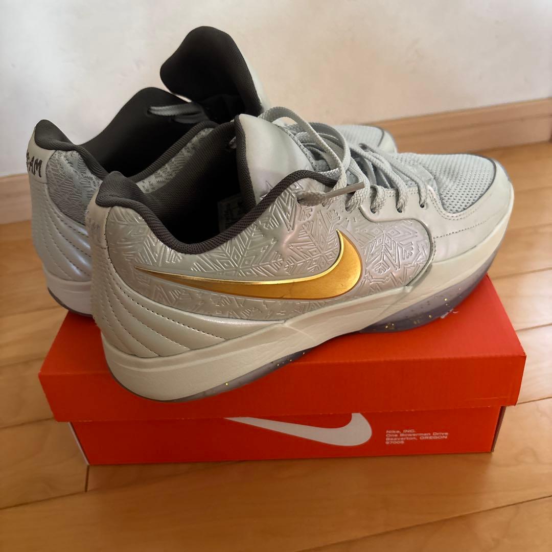 Nike JA2 クリスマス バスケットボールシューズ グレー/ゴールド