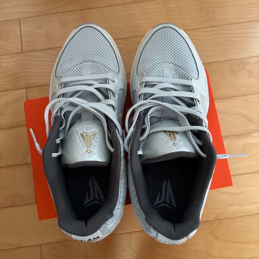 Nike JA2 クリスマス バスケットボールシューズ グレー/ゴールド