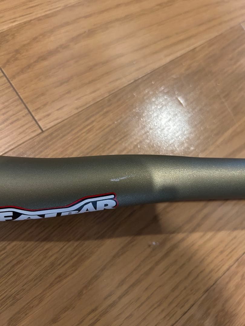 MTB用　Renthal Fatbar ライザーバー　ゴールド(アルミ製)