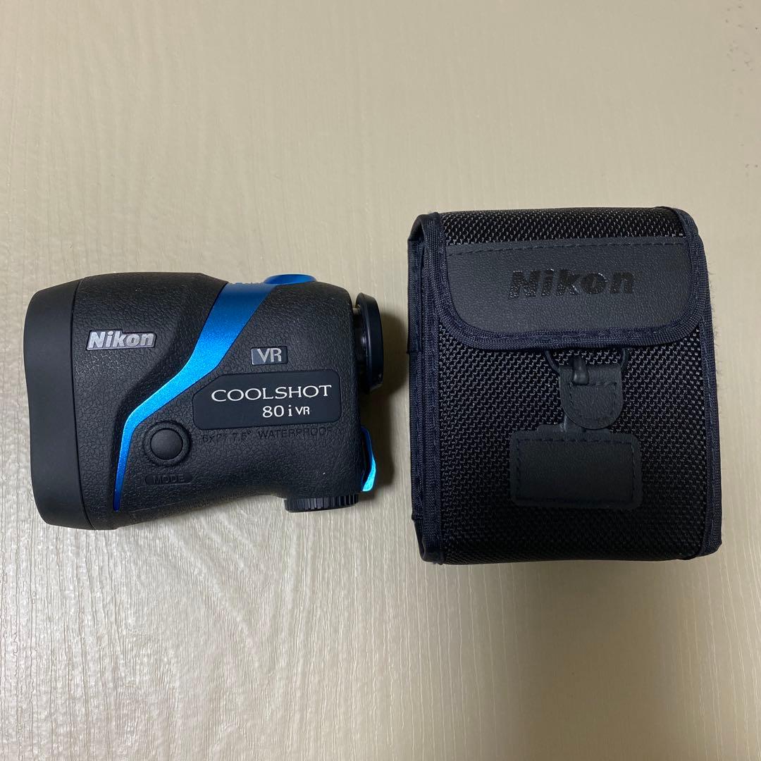 Nikon COOLSHOT 80i VR ゴルフ用距離計　美品。　ケース付き